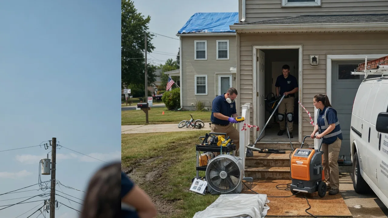 Water Damage Repair in Sipesville, PA near me